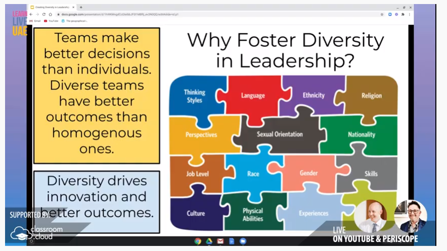 ikrishnasanal's tweet photo. Diversity drives better outcomes for teams. @LearnLiveUAE @ICTEvangelist. Thanks Morgan :) #collectiveintelligence #diversity #groupthink #weekendCPD https://t.co/JiCMcpfuOB