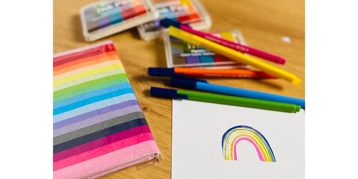seaternprint's tweet photo. What makes a rainbow? Exploring ideas to help care experienced children share their emotions 🌈 @wearebluecabin @STyne_Council Connected Carers @Elenajoym @NPGolightly #MakingRainbows #CreativeCollaboration #FeelCreativeActivities https://t.co/R5YC3JklGd