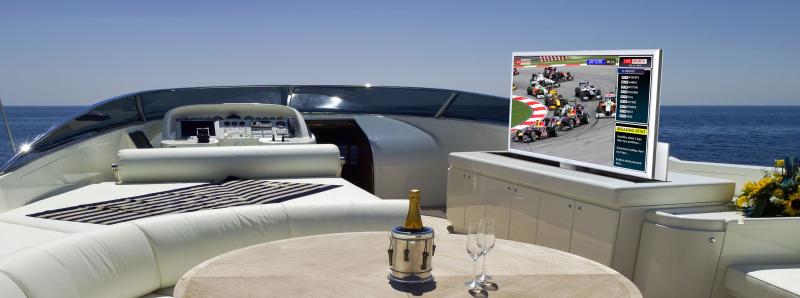 Videotree outdoor TV's are perfect for viewing out at sea. Whether it's the Oceana, Asteria or Crius we have the perfect unit for you! ow.ly/ESm150AthTm 
#yachtlife #outdoorTV #videotree #luxury #waterprooftv