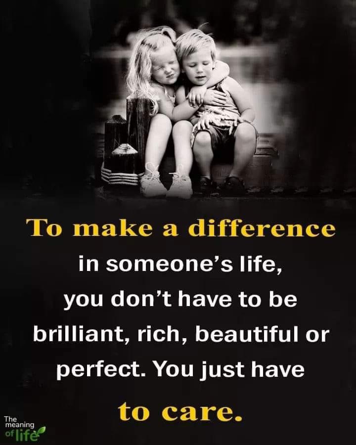 Remember we all make a difference 💕#everyoneisunique #BeKind