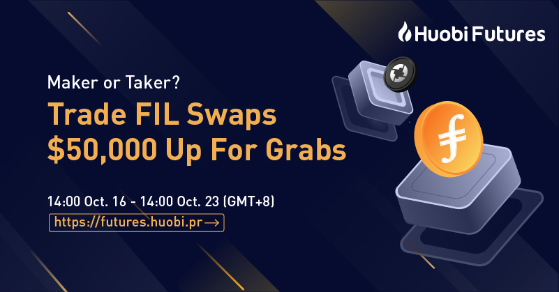 DoreathaKleypas's tweet photo. Maker or Taker? Trade FIL Coin-margined Swaps to Win $50,000 https://t.co/VjKl5DBdTe