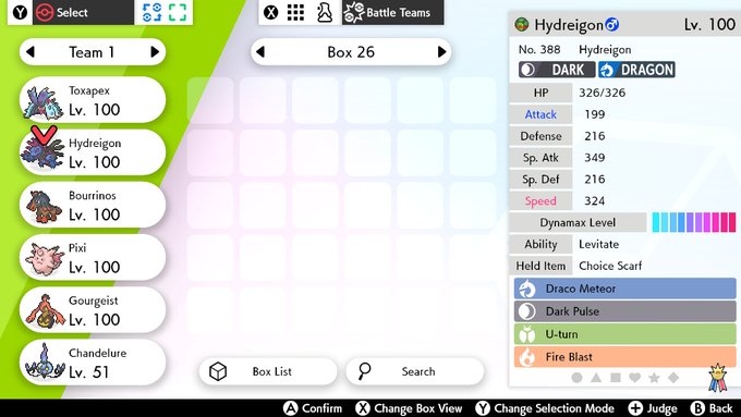 なんじゃっくん シーズン11のpt サイクル戦したかったので所謂サザンドヒド採用 基本は先発サザンドラ ドヒド バンバドロ Or パンプジン 使用率10位以内は使っていないのでえらい サザンドラが15位くらいだけど ポケモン剣盾 Nintendoswitch