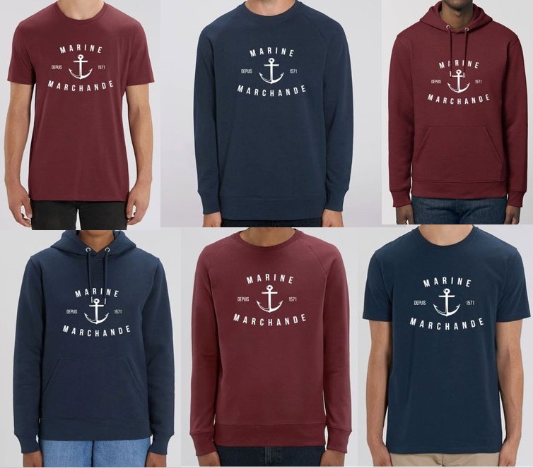 🔴 NOUVEAU 🔴

Votre Pull et/ou T-shirt "Marine Marchande" livré(s) proche de chez vous en Point Relais ? C'est maintenant possible sur notre vente pour 7 € de plus !!! ✨

Notre boutique : helloasso.com/associations/b…

Livraison ou récupération à l'ENSM à partir du 10 décembre.