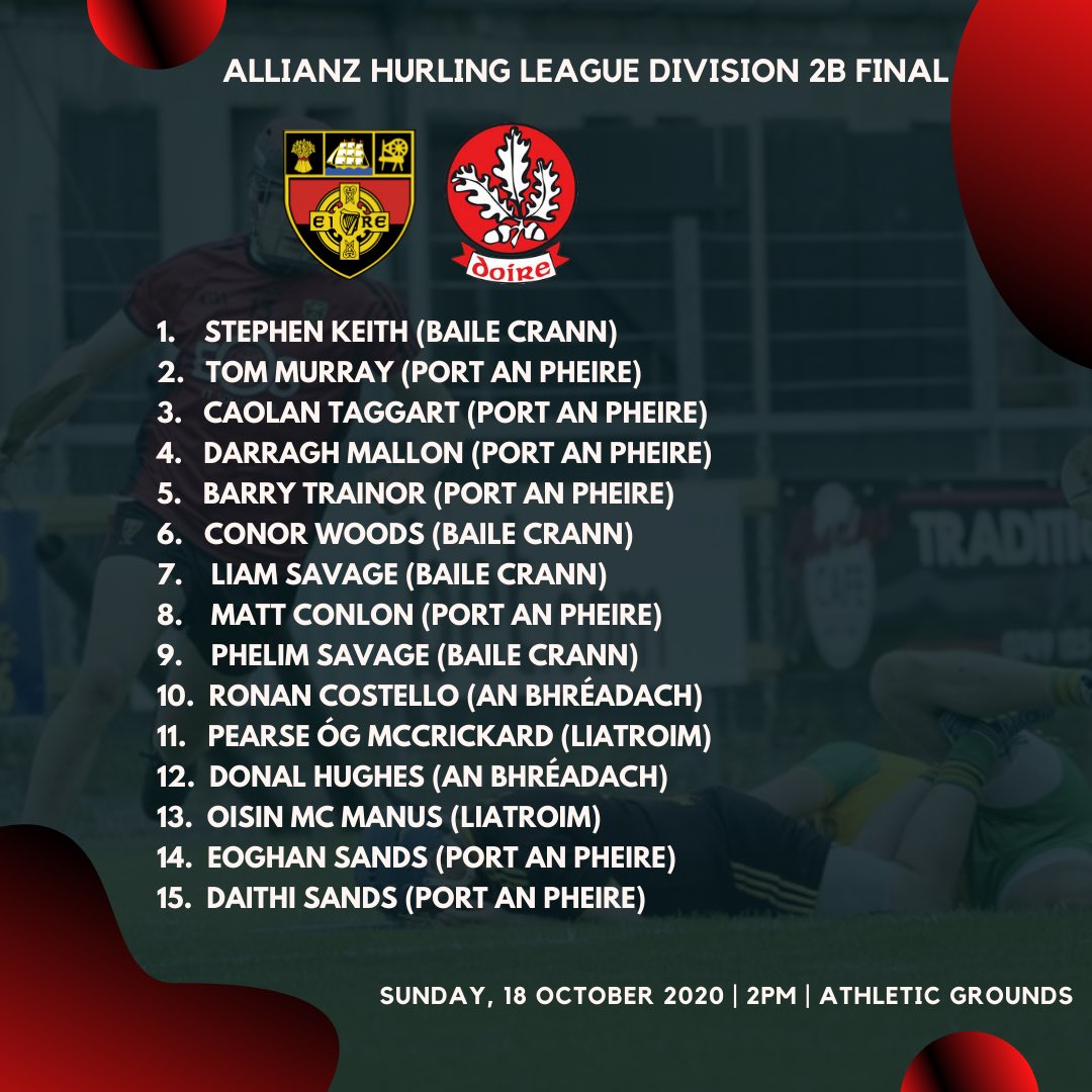 officialdowngaa's tweet photo. The Down teams have been named to play their respective Allianz League fixtures. Good luck to our Hurlers in the Div 2B Final &amp; footballers in the Div 3 game

A reminder to patrons that games are behind closed doors but are being streamed live on GAAGO for €5.

#allianzleagues https://t.co/TLOlU3UNHp
