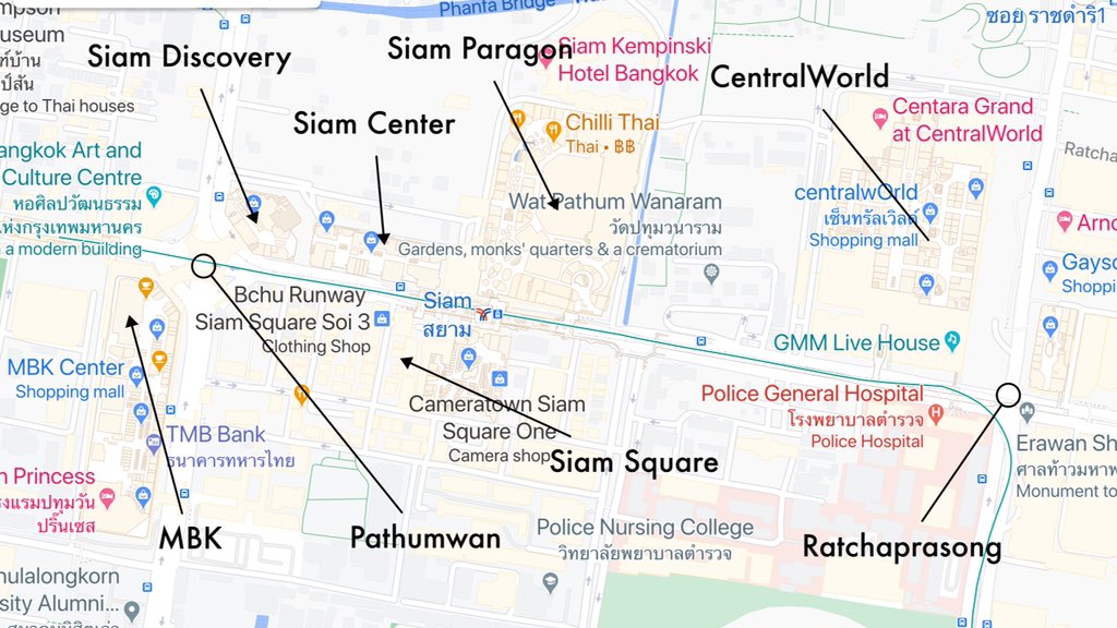 Ratchaprasong Intersection Bangkok Map Richard Barrow In Thailand On Twitter: "Motorists And Pedestrians Are  Advised To Avoid Rama I Road Between Ratchaprasong And Phathumwan  Intersections. The Latest News Is That The Anti-Government Protest Will Be  Near