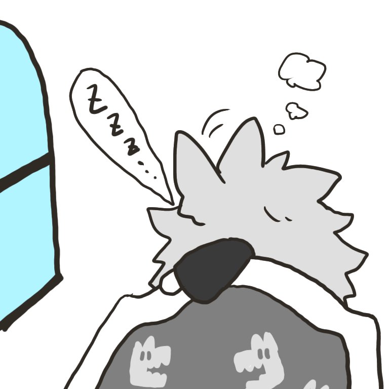 らぴぴの二度寝 