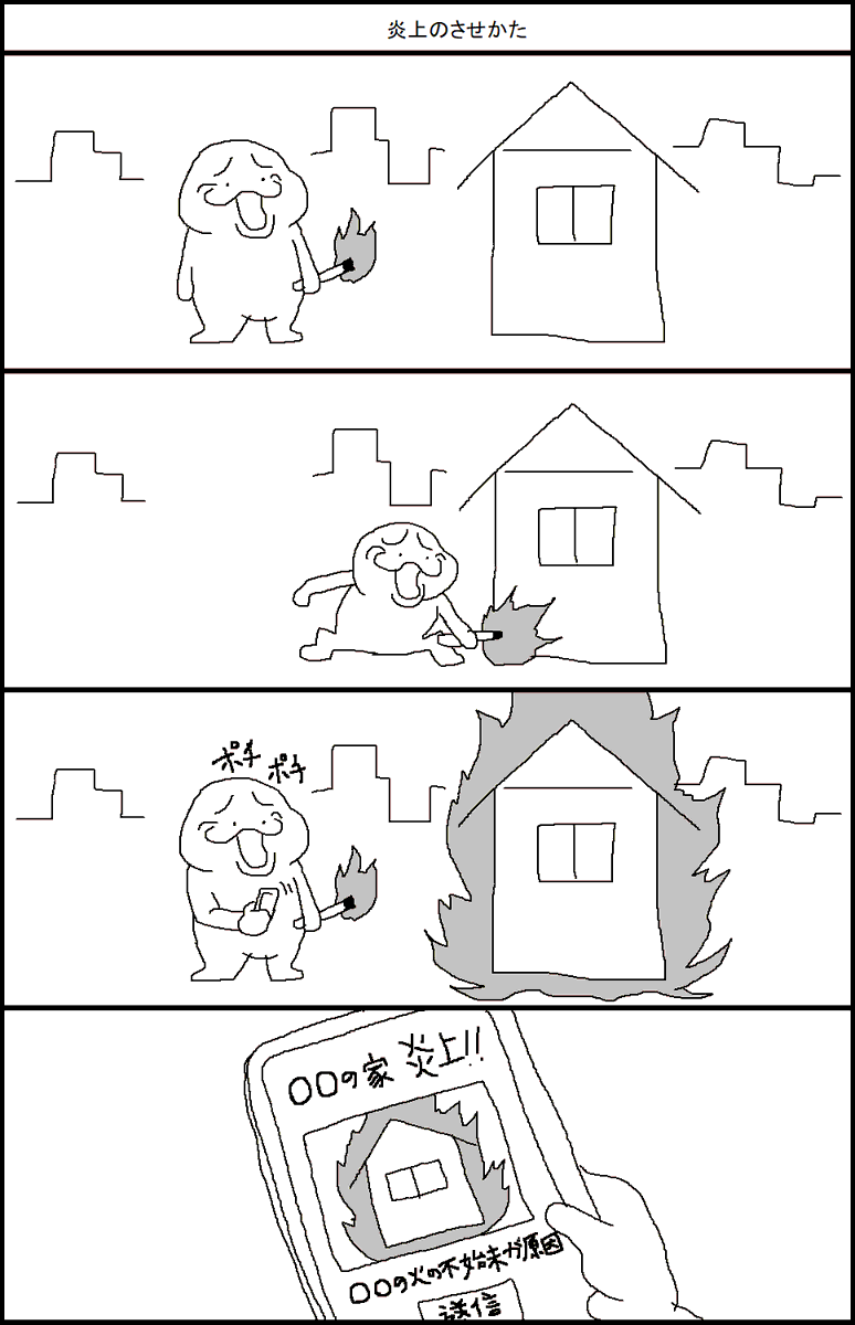 炎上のさせかた 
