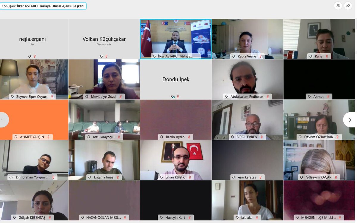 #Erasmusdays kapsamında düzenlenen “Erasmus Sohbeti”Toplantısı Bakan Yardımcımız <a href="/ABBaskanligi/">T.C. Dışişleri Bakanlığı Avrupa Birliği Başkanlığı</a> <a href="/frkkymkc/">Faruk Kaymakcı</a> ve <a href="/ulusalajans/">Türkiye Ulusal Ajansı 🇹🇷 Turkish NA</a> Başkanımız <a href="/ILKERASTARCI/">İlker Astarcı</a> ‘nın katılımıyla yapılıyor. 

Başarı hikayelerini dinliyor, Erasmus+’tan ilham alıyoruz.