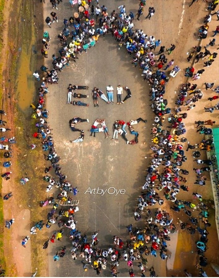 DGreenplug's tweet image. It will cost you nothing to RT this #EndSARS creativity aggressively!! ✊🏼

#EndPoliceBrutality #ENDBADGOVERNANCE #LazyNigerianYouthSpeaks