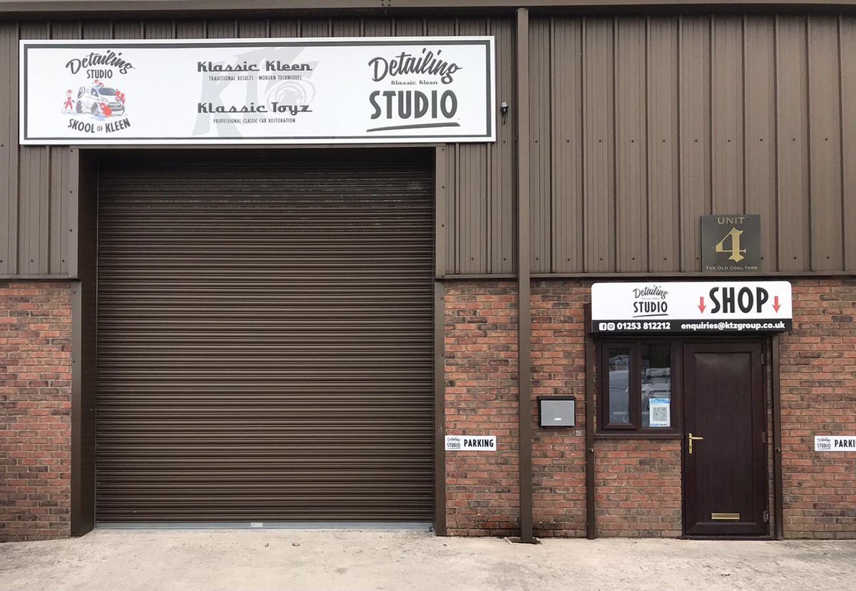 Today we fitted a new shop sign above the door.   Found the perfect securing solution for a solid no holes fix.  The @GorillaGlueUK Heavy duty black mounting tape  #detailersofinstagram #klassickleendetailingstudio #klassickleenshop #gorillatough #gorillaglue