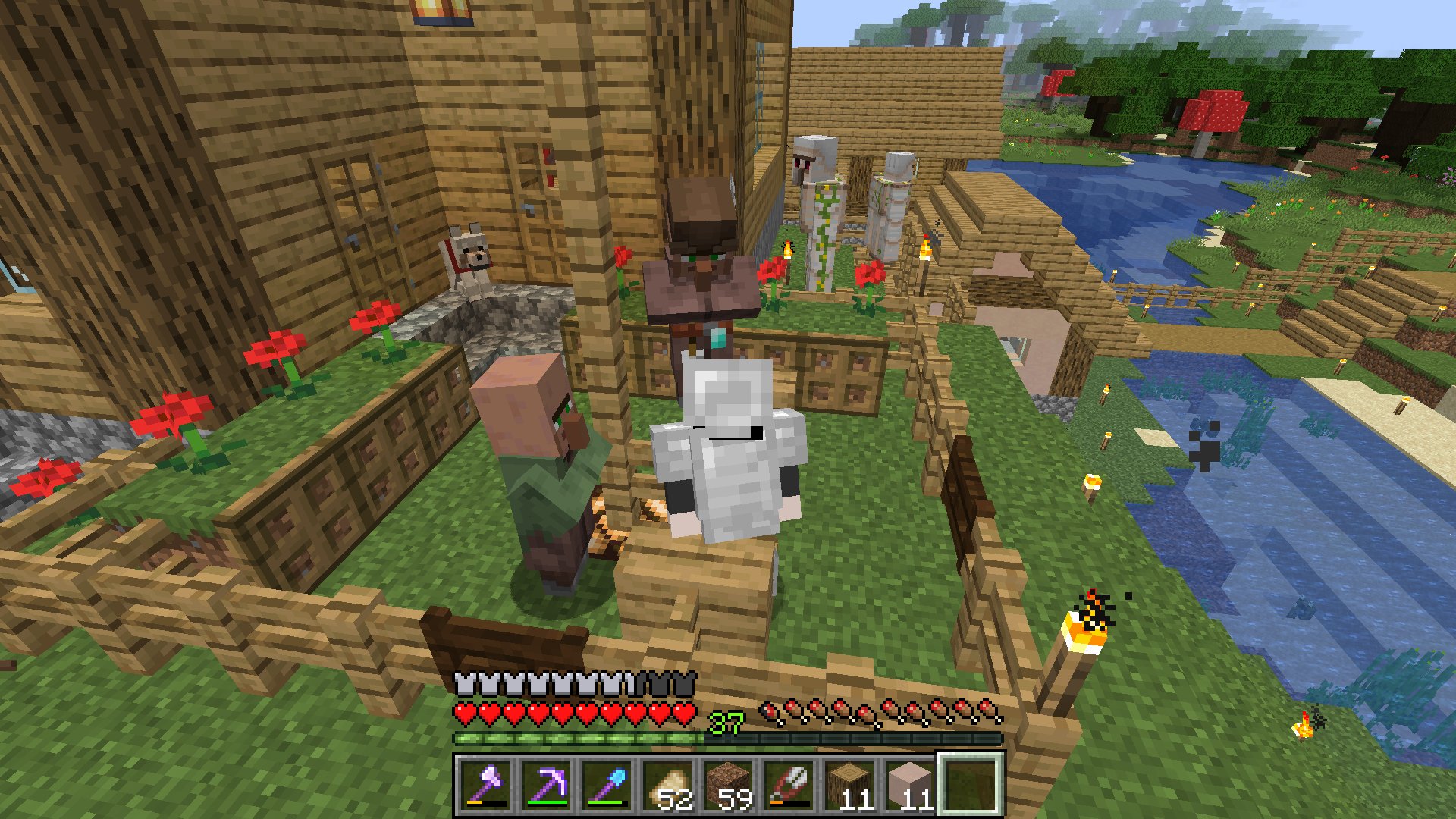 Minecraftのモーメント K Twitter