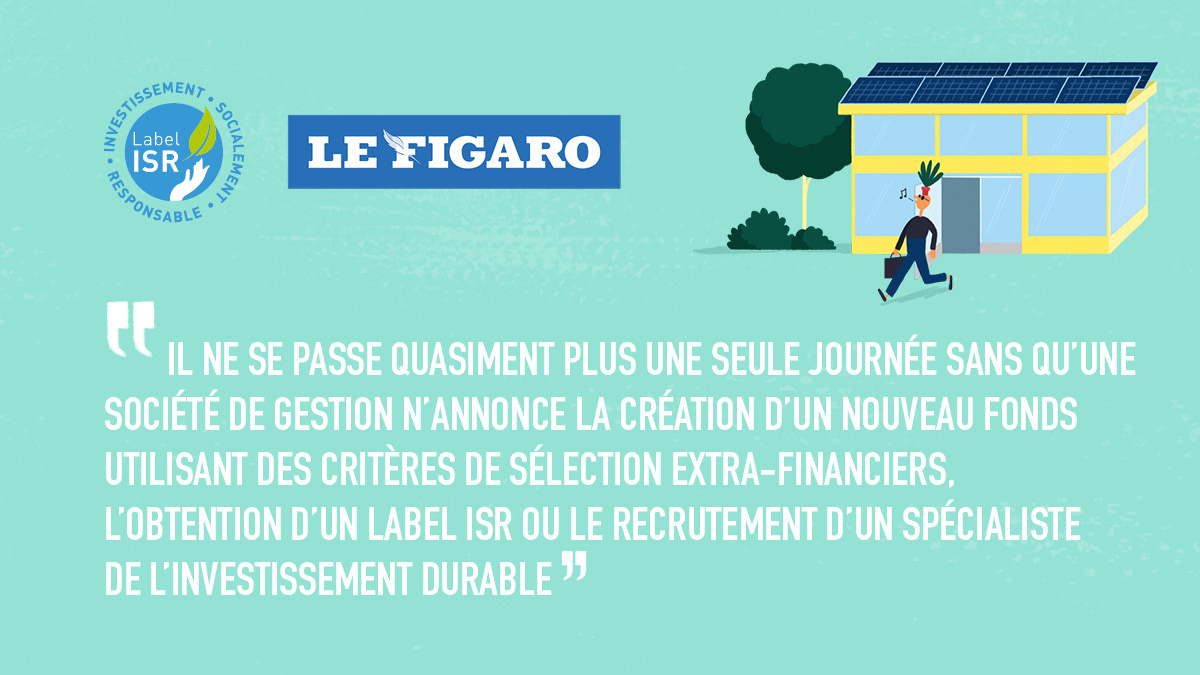 #DansLaPresse 📰| "Les gérants ne jurent plus que par l’investissement socialement responsable". 👨‍💼 

<a href="/Le_Figaro/">Le Figaro</a> fait le point sur l'intérêt du Label #ISR pour vos investissements.
➡️ lefigaro.fr/placement/les-…