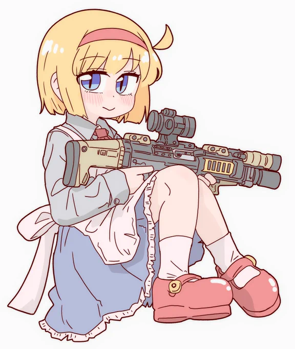 ほーちゃん!
#銃娘 