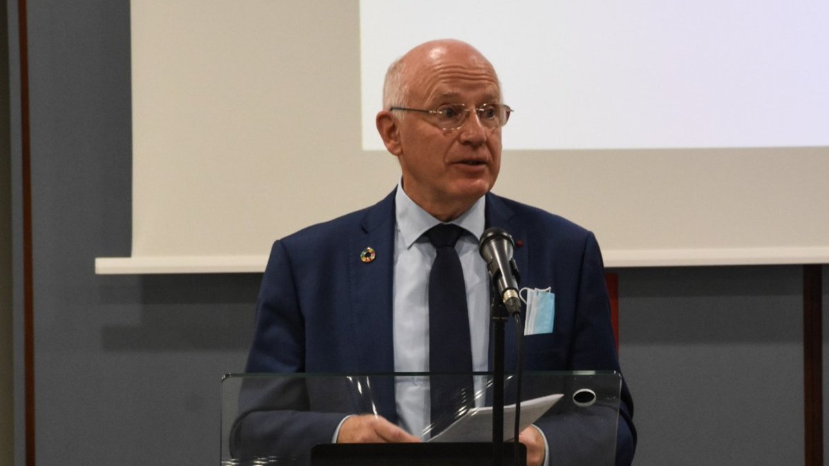 AndreRenaudin's tweet photo. Heureux d’avoir participé à l’AG de la @MNSPF ce matin, et fier d’être à vos côtés au quotidien dans le cadre de notre partenariat @AG2RLAMONDIALE depuis 5 ans. Bravo pour le travail accompli sur le terrain par la #MNSPF, la #FNSPF et l’#ODP ! https://t.co/15qbL3LhaE