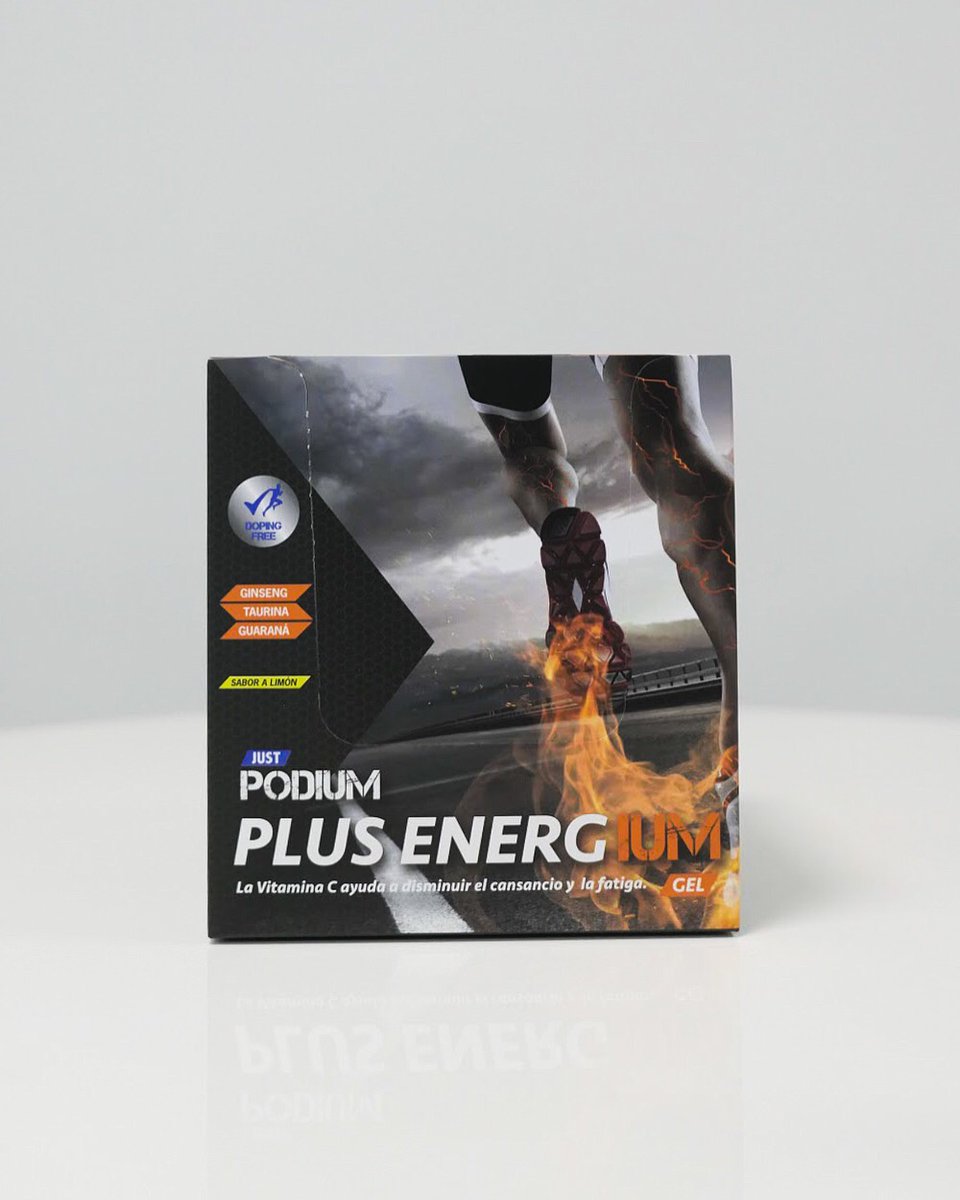 Plus Energium gel, un plis de energía que contribuye a disminuir el cansancio y la fatiga 💥💥
¿Los has probado ya?
#JustPodium #energium #plusenergium #energia #deportista #energetico #suplementosdeportivosnaturales #vitaminaC #gymmotivation #FelizViernesATodos