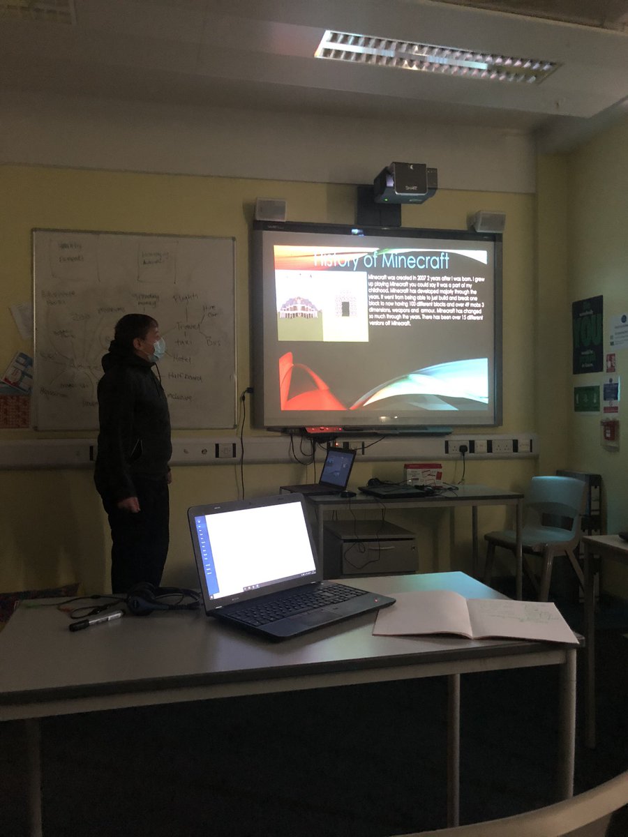 LlanwernSLC's tweet photo. Our amazing yr 10 pupils becoming confident young adults delivering their presentations to the class. @Llanwern_High https://t.co/dJPMuqHuv5