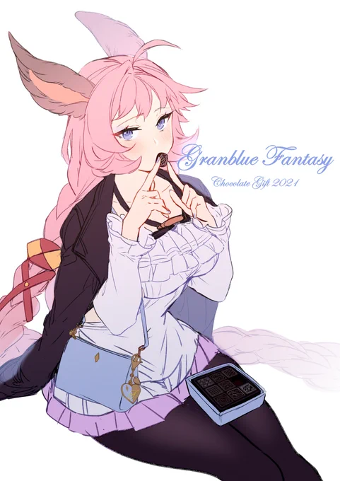エッセルちゃんにカトルのチョコをあげたい🍫 