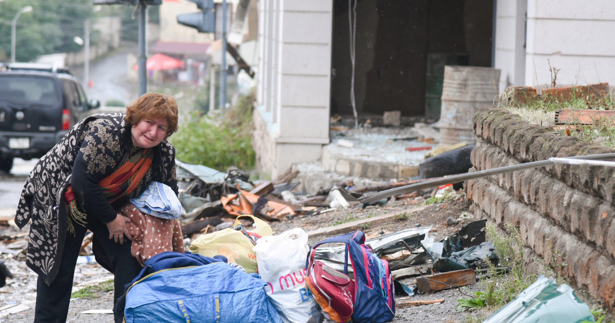 Civilians in Stepanakert, the main city in Nagorno-Karabakh, share stories of underground life and grief https://t.co/k9CQS0zb4Z https://t.co/uEnUJYLBCE