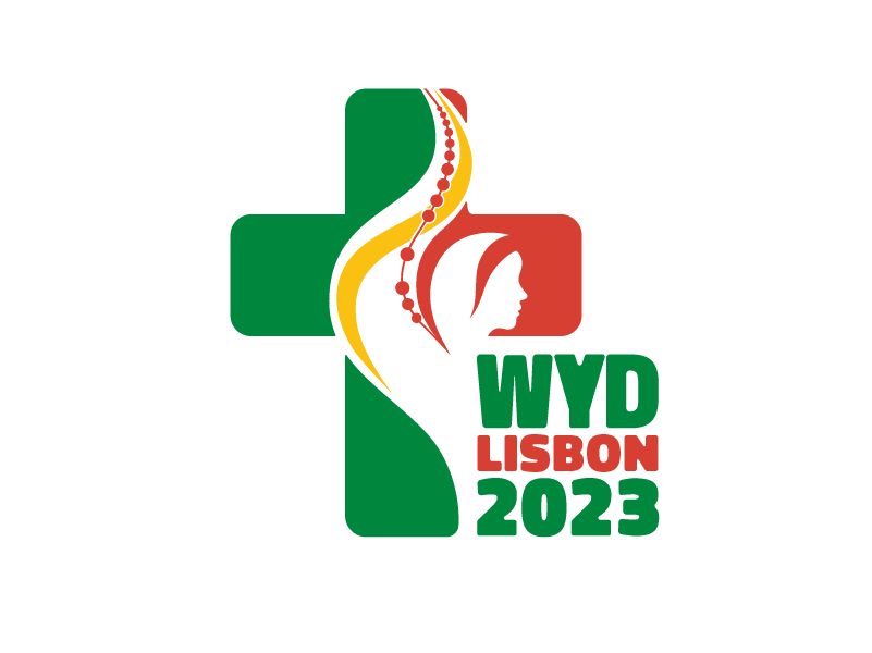 LaityFamilyLife's tweet photo. Presentation of the World Youth Day 2023 logo #WYD2023 #Lisboa2023 https://t.co/feS2O8ID6m