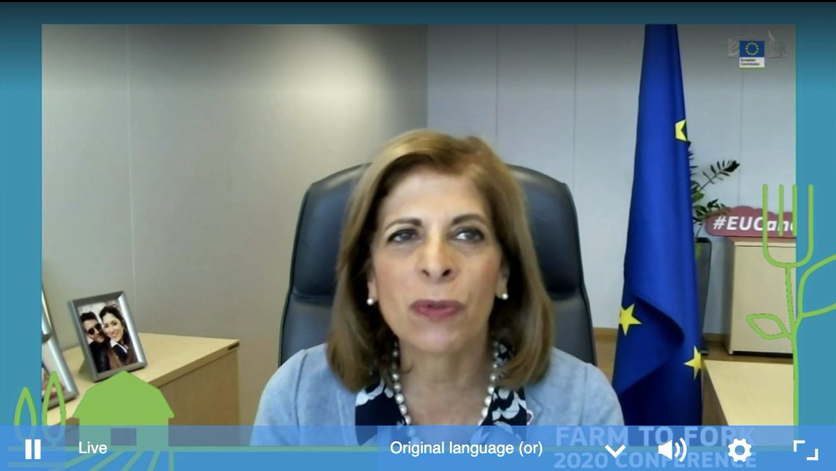 OrganicsEurope's tweet photo. "Our aim is to put healthy & sustainably produced food coming from a healthy & green planet high up on the agenda" - says @SKyriakidesEU.
To turn the #EUFarm2Fork ambitions into reality, the #CAP needs to back it up! #EUFarm2Fork #F2F2020 #EUGreenDeal https://t.co/jzxjyqPMrv