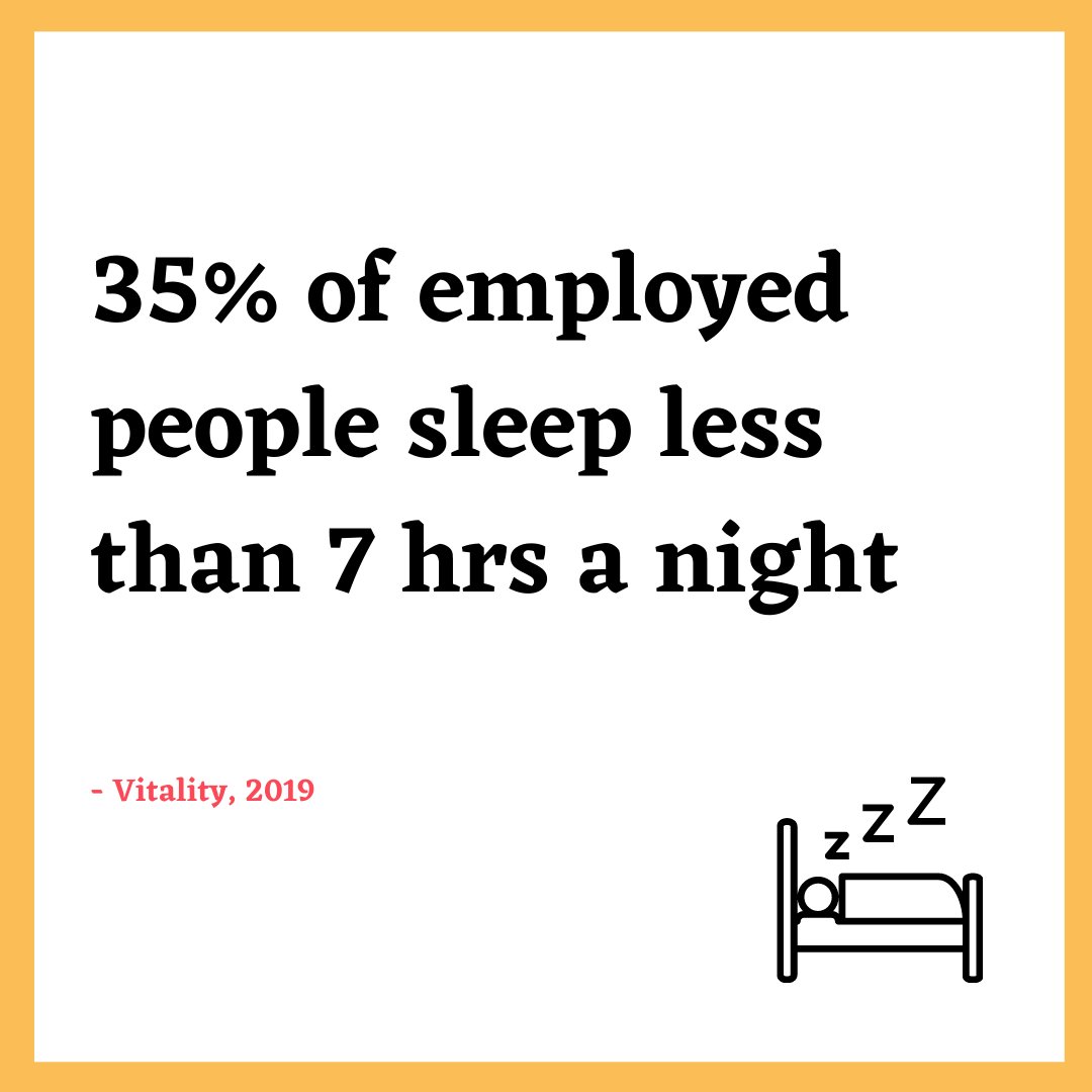 Poor sleep is linked to physical problems such as a weakened immune system and mental health problems such as anxiety and depression... 

Our health and well-being practitioners can help your team develop healthy sleep patterns 🛌 

#WorkInspired #GetWorkInspired #Sleep