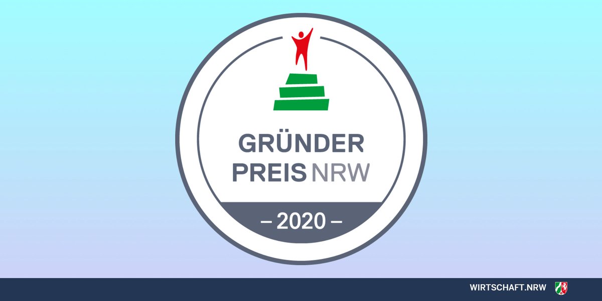 Die Nominierten stehen fest! Die Jury des #GründerpreisNRW 2020 hat 10 #Gründerinnen und #Gründer für das große Finale Ende November auserwählt. Wer kann sich Hoffnung auf insgesamt 60.000 Euro Preisgeld machen? Mehr Infos ▶️wirtschaft.nrw/pressemitteilu…