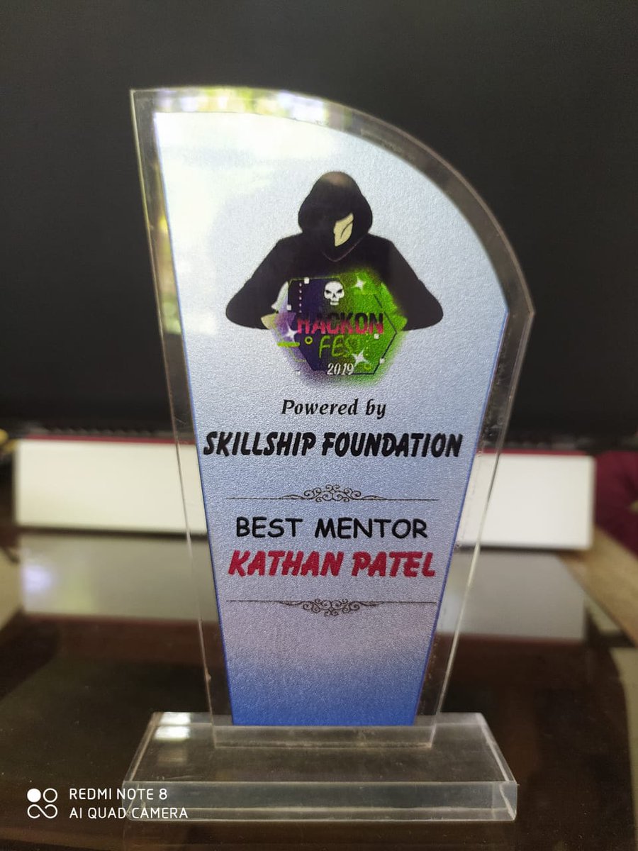 KathanP19's tweet photo. Thank you @SkillshipF for the swags 
#Mentorship #hackonfest2020 https://t.co/cJGwuxzspV