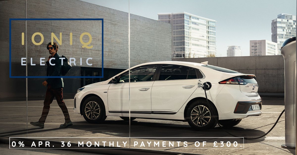Ready to make the switch to electric? The IONIQ Electric is now available with 0% APR and 36 monthly payments of £300.87. Visit us in the showroom or online to see how easy it is to go electric: spirit-hyundai.co.uk/new-vehicle/38…