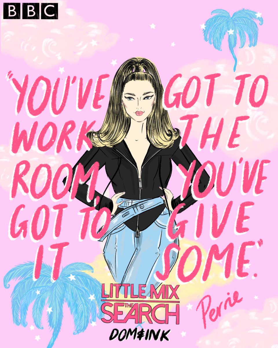 Wise words courtesy of <a href="/LittleMix/">Little Mix</a> 💕🙌 @Dom_and_Ink #LittleMixTheSearch