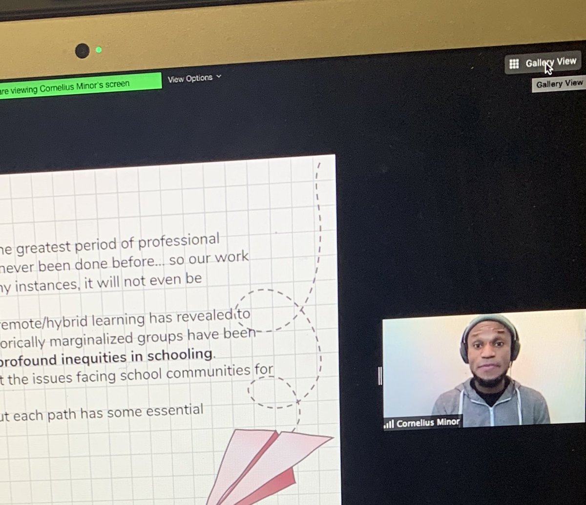 kherndon82's tweet photo. Soooo grateful and excited to learn today with @MisterMinor “Our work this year will not being perfect or predictable; in many instances it will not even be comfortable.” 👏🏼 #oneRCE #lex1learns #StrongerTogether https://t.co/M4qArroEF3