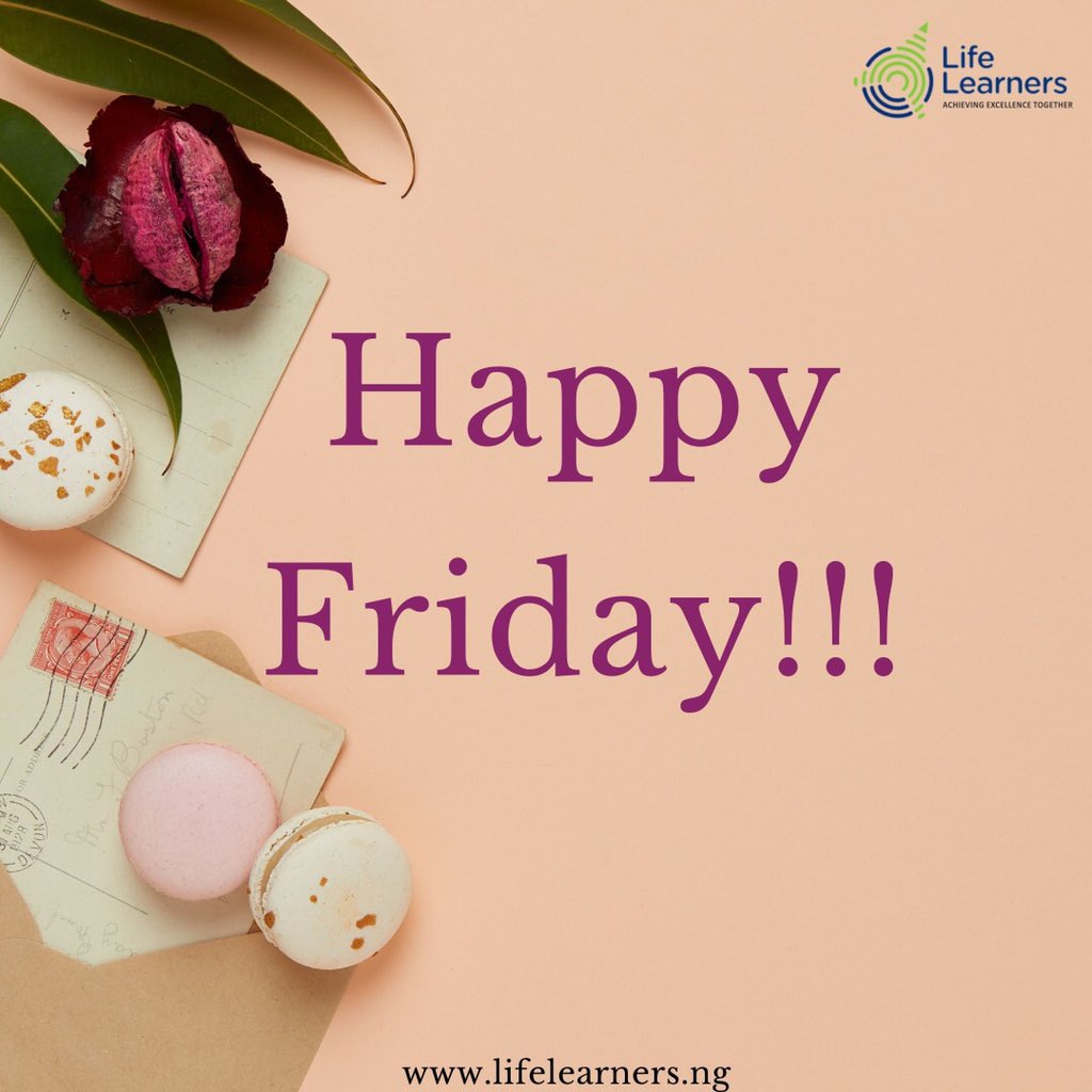Tgif... Happy Friday, have a lovely weekend... .. .. #happyfriday #weekend #testar #waec #neco #science #steam #studio #mathematics #app #engineering #robots #bigdata #iot #edtech #technology #lifelearnersng #GCE #stem #vr #media #studio #covid19 #commercial #music #photosessio