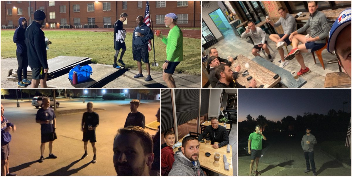 F3Memphis's tweet photo. 35 total PAX were workin’ for the weekend

8 (1 FNG: Cantore) @ 8-Track
? @ Annex; Turd declined to submit a proper pic/count
7 @ Barracks inc Fort Mill's Harry Caray
10 @ Levee
4 @ Morg
3 @ Neverland
3 @ Six Wicket

26/35 for #PLC = 82% #F3tention

#F3counts #2ndFcountstoo https://t.co/Xqgw6W3CT2