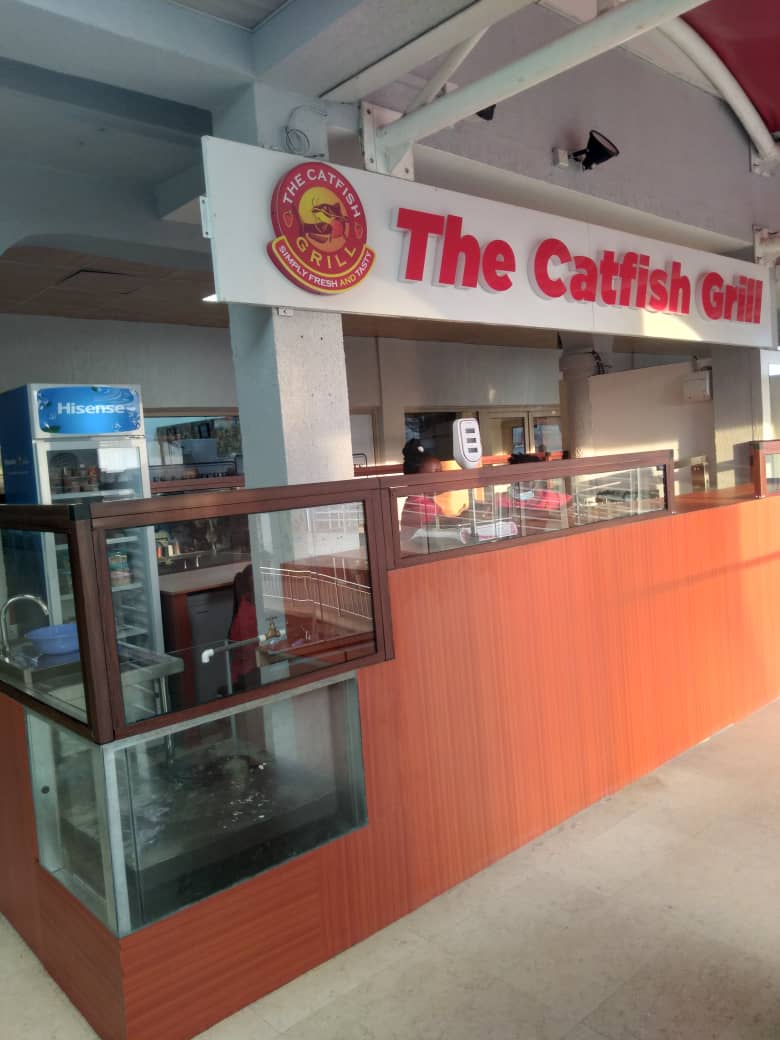 AfroJayP's tweet photo. The CATFISH Grill now open @anianimates&amp;C Mall East Legon https://t.co/ibuji8t79h