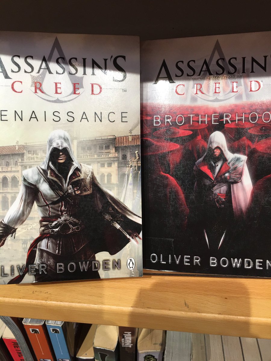 Hittade dessa på biblioteket 😍 #AssassinsCreed