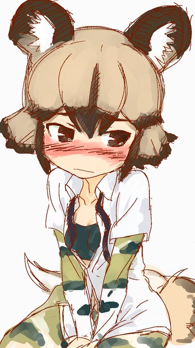 #このタグを見た人は推しの初描きと現在の絵を載せる
※エロ注意❣️
リカオンちゃんがちゅきだから❣️
鍵垢の方ではこんな絵を描いてます❣️ 