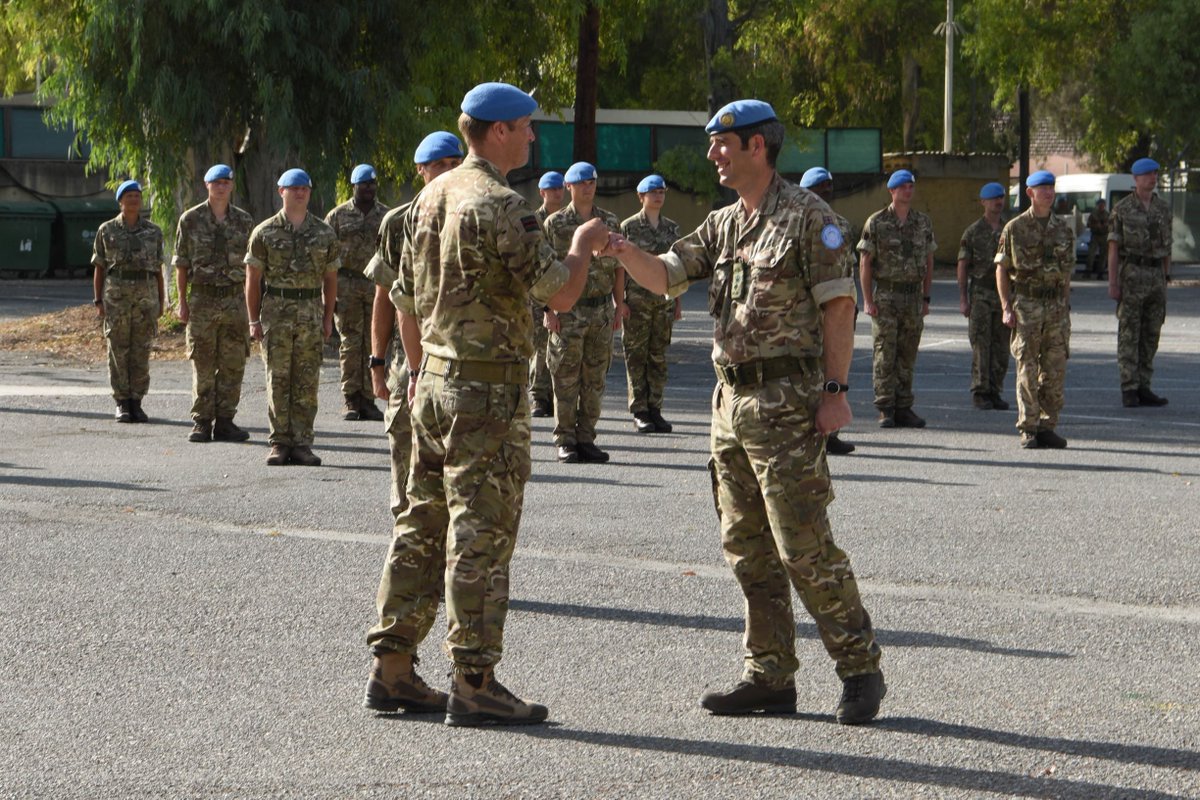 UNFICYP #peacekeepers are recognized for their service as they complete their tour of duty in #Cyprus. Major General @CherylAPearce thanked peacekeepers for their contributions and commitment to #serving4peace on the island. #A4P Read more: https://t.co/WEjY9kasVB https://t.co/xwuvxSzqZ3