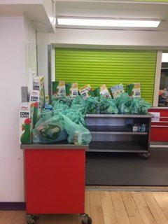 NeilLockyer's tweet photo. @MarcusRashford Your work on this is so impressive Marcus. What a damming indictment of our society that it is needed though... Here are the food bags collected by staff for families of children in one of my Trust schools - shouldn’t be necessary in one of the largest economies in the world! https://t.co/el1NLFfxg6