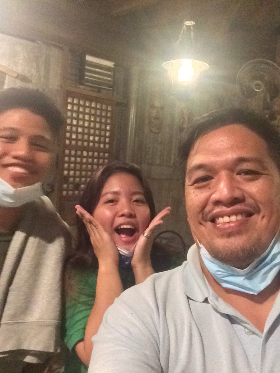 jsbucoy's tweet image. I miss this guys! #Garahebabies @ work. @keytpasha and @drew_aneil . Nice seeing you both. #Lockdownexperience