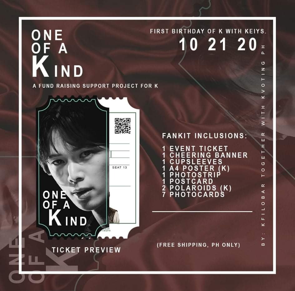 K_FILO_BAR's tweet photo. โจONE OF A K-IND FANKIT BATCH 2โจ
Inclusions:
1 Event Ticket
1 Cheering Banner
1 Cupsleeve
1 A4 Poster
1 Photostrip
1 Postcard
2 Polaroids
7 Photocards
(FREE SF NATIONWIDE FOR PH KEIYS)
๐ https://t.co/imxPM8X8eJ
++
#One_For_K #HAPPY_K_DAY #KEIYSLAND https://t.co/nxkzKgzxng