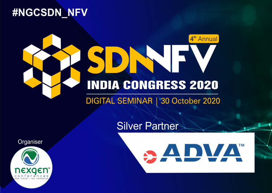 NexgenConferen1's tweet photo. #MeetOurPartner
Happy to announce @ADVAOpticalNews joins as #SilverPartner at #NGCSDN_NFV | Digital Seminar on Oct. 30th | 11:00 AM to 1:30 PM
Download Agenda: https://t.co/oT1Te8abiZ
Register Here: https://t.co/oT1Te8abiZ
#SDN #NFV #NGC #SDNcontroller #softwaredefinednetwork https://t.co/SujlIyTKex