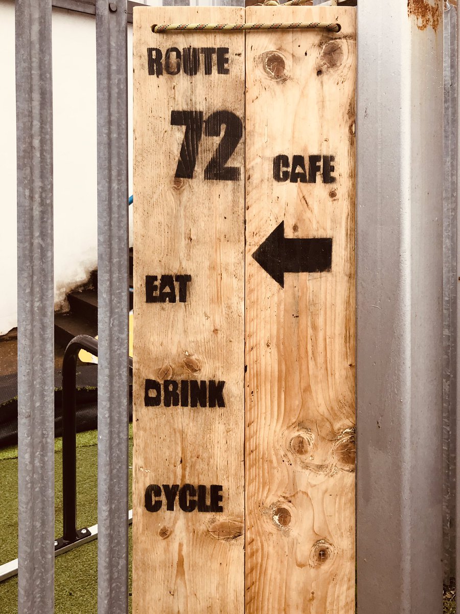 Thanks to Peter and <a href="/kierantaylormus/">Timmy Taylor</a> for the new sign 👀 #Route72
