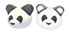 Custom Cursor On Twitter The Panda Is An Unusual Rare Pet Panda Has A White Color With Black Ears Legs Arms Nose And Eye Circles The Neon Panda S White Color Glows With - roblox custom cursor