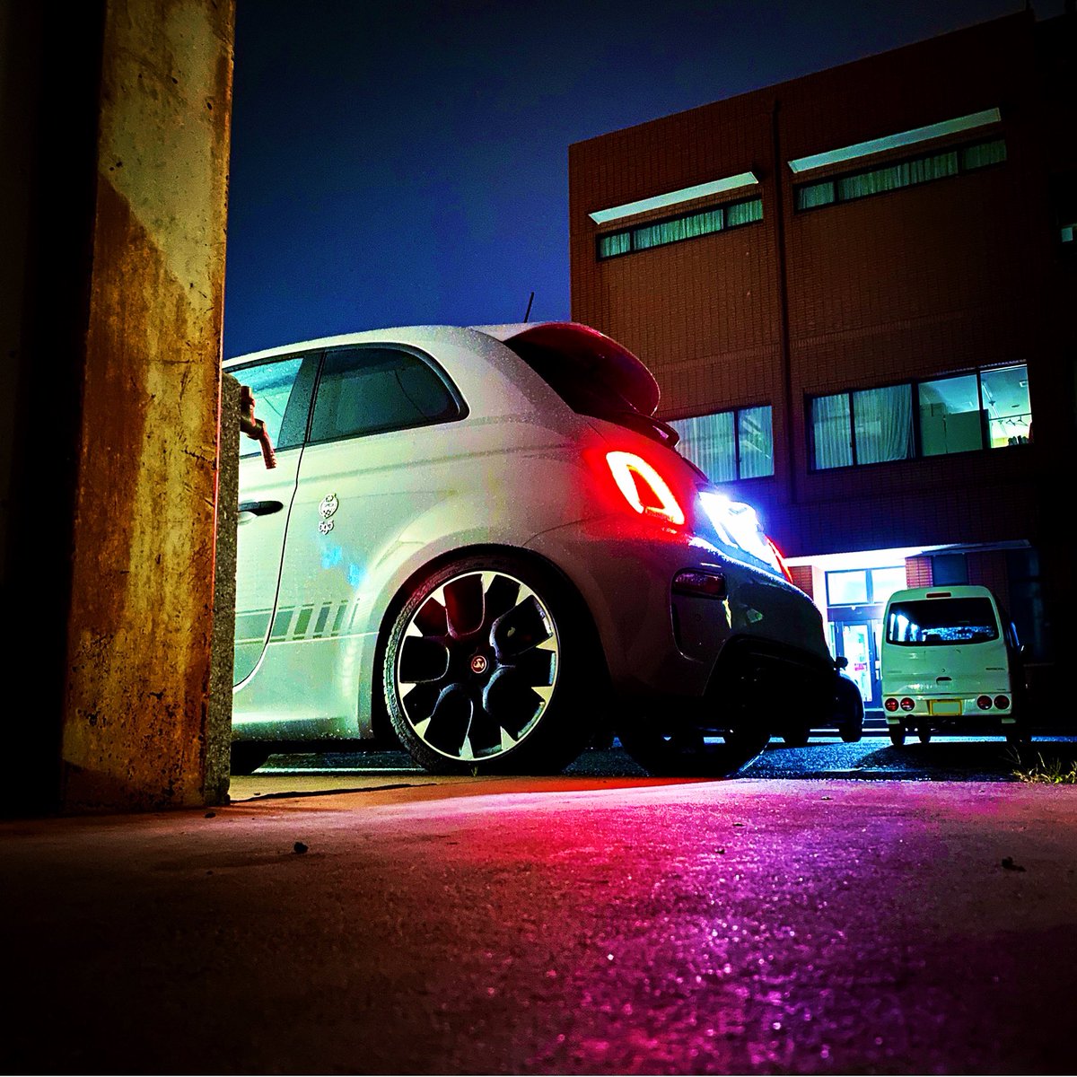 smart_abarth's tweet photo. さて帰ろう
#通勤車
#abarth #abarth595
#abarth595competizione
#aba31214t #abarnista
#アバルト #アバルト595
#アバルト595コンペティツィオーネ
#サソリの毒
#相棒アバルト #クマルト #MYABA https://t.co/2gwN9fyCRy