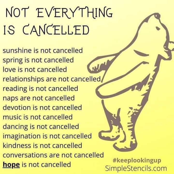 Online choir is not cancelled :-)