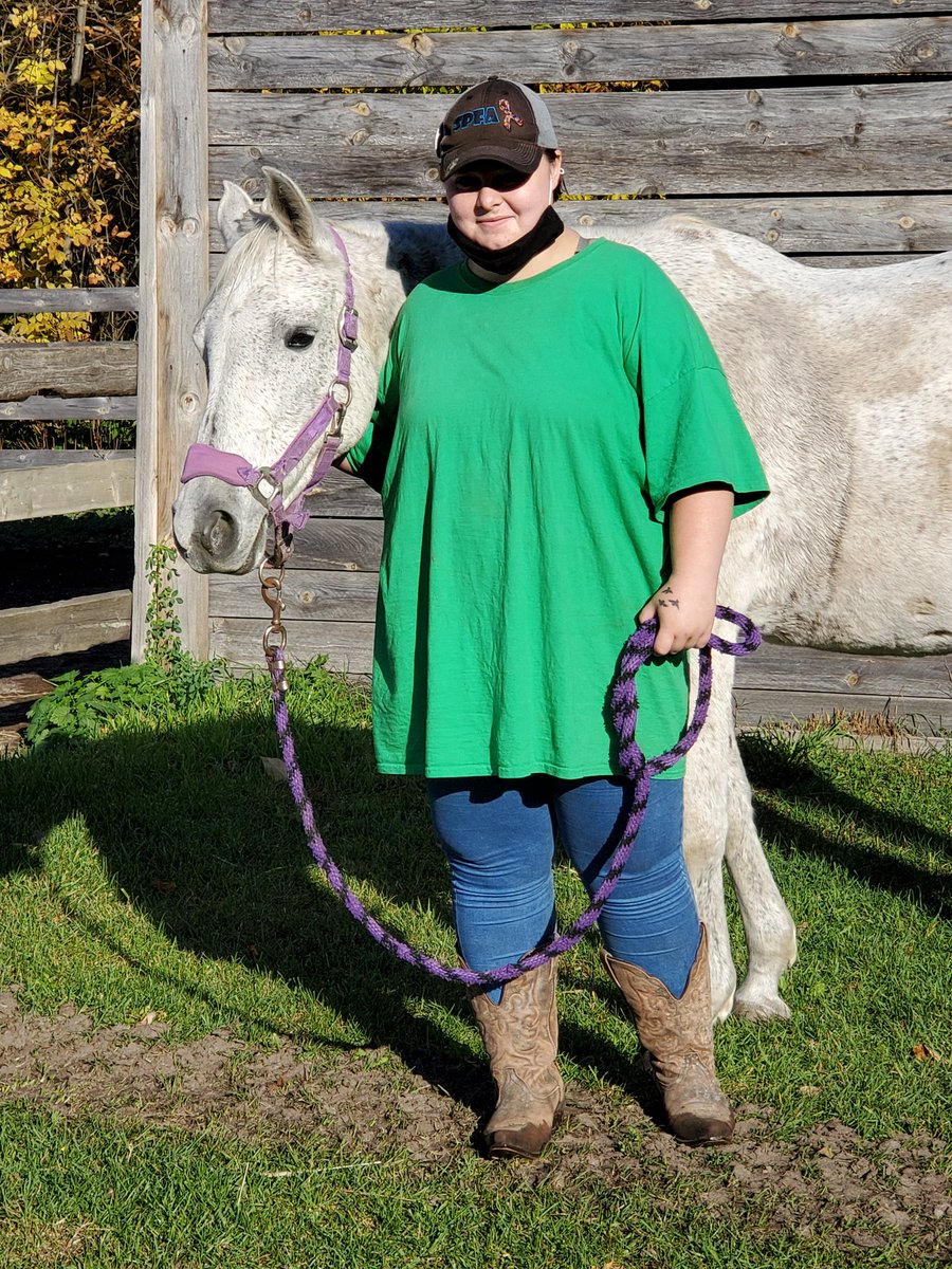 SCICoopDept's tweet photo. Spent some time this week hangout with Destiny, Sarah and the horses at Black Horse Ranch. Thanks for supporting Cooperative Education at SCI @PeelingSarah! @SCDSB_Schools @StaynerC @SCDSB_Coop @StaynerCoop @OCEA_AECO @Clearview_twp @ClearviewCofC #SCIproud #StaynerCollegiate https://t.co/rfMopzzKuu