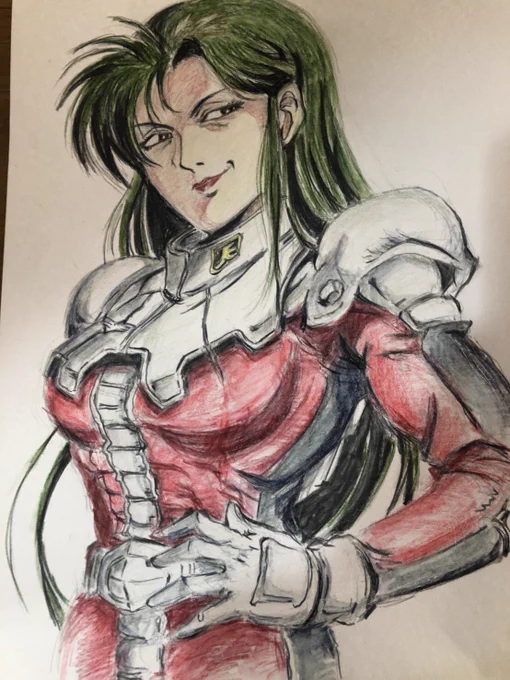 母親が描いたシーマ様、うますぎませんか 