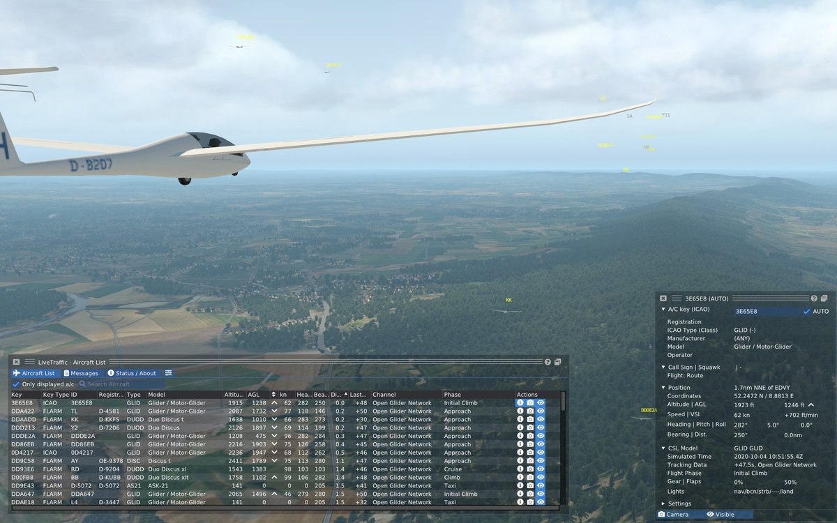 OpenGliderNet's tweet image. OGN Live trafic now available on X-Plane 😍
twinfan.gitbook.io/livetraffic/re…
forums.x-plane.org/index.php?/fil…
Thanks TwinFan 👏