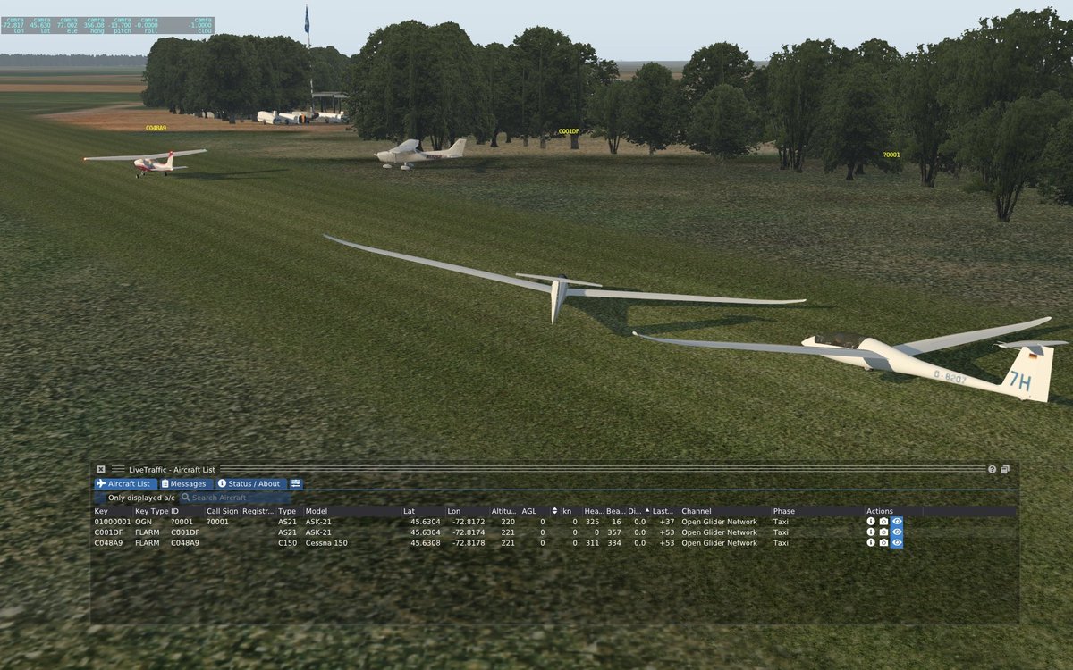 OpenGliderNet's tweet image. OGN Live trafic now available on X-Plane 😍
twinfan.gitbook.io/livetraffic/re…
forums.x-plane.org/index.php?/fil…
Thanks TwinFan 👏