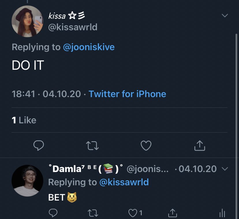 I DID  @kissawrld