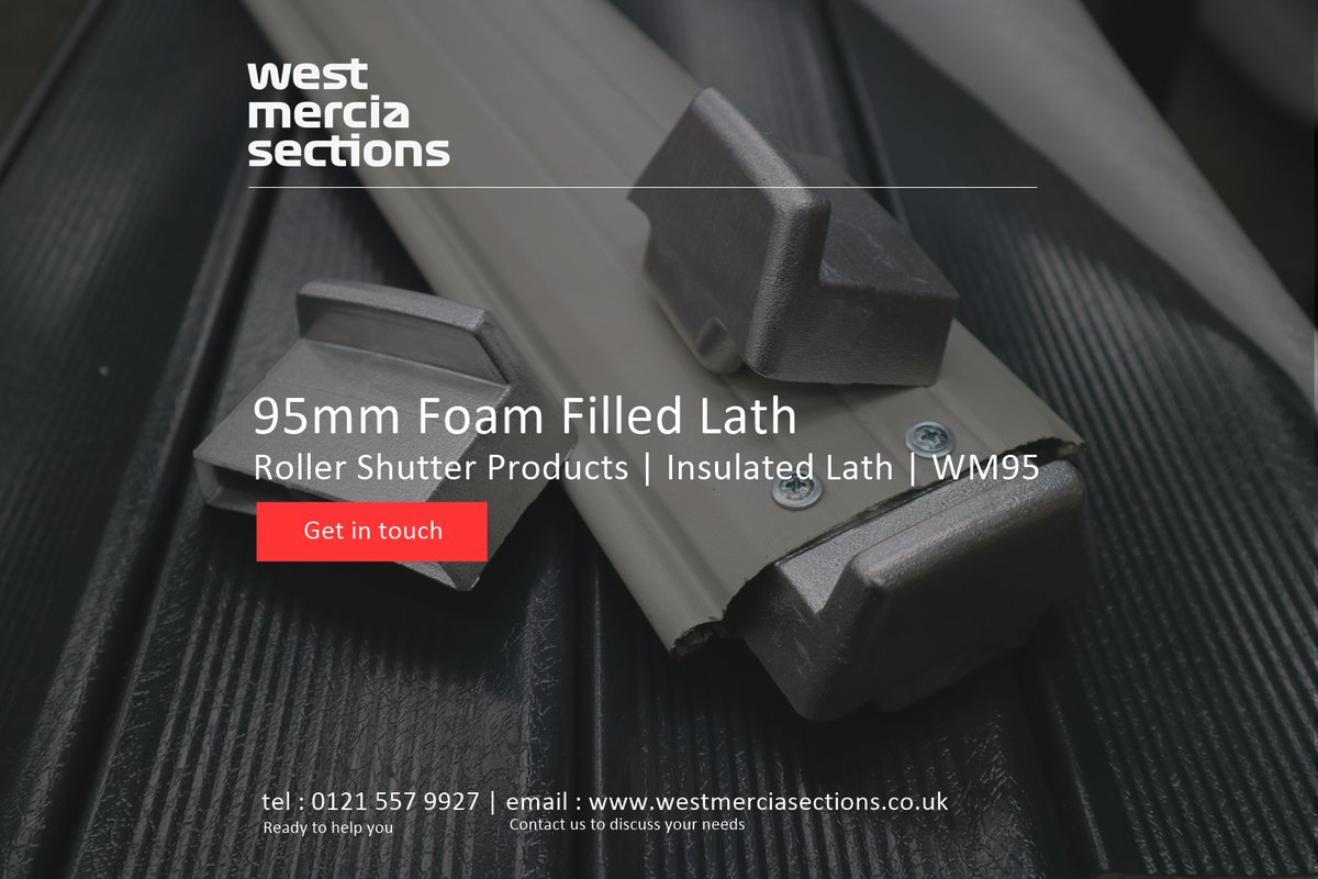 🚨New Product🚨

WM95 Foam Filled Lath System 

Although our 95mm Foam Filled Lath has a class 5 windload rating up to 10,000mm without wind endlocks, we now offer a NEW wind endlock for added strength to your door for use in coastal regions and other windy environments 🍃🍃🍃